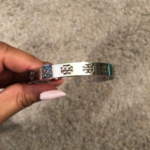 Tory Burch Silver Cuff Bracelet